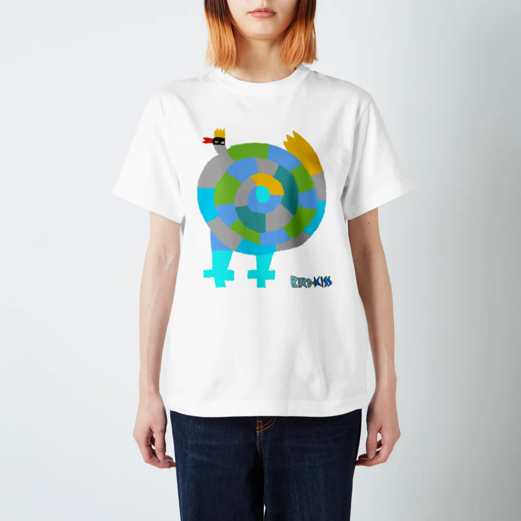 BIRD-KISSの新作BIRD-008・Tシャツ スタンダードTシャツ