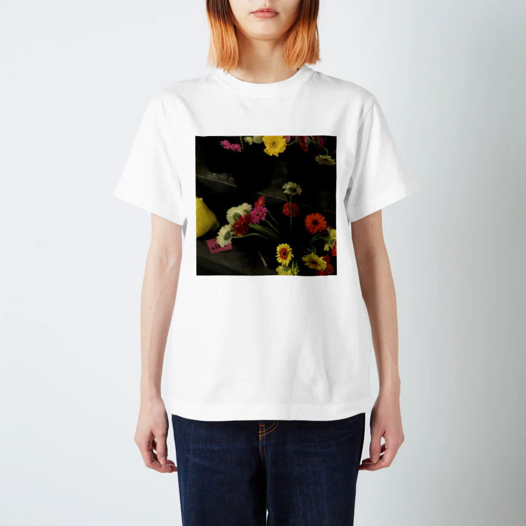 pfysiduのお花 スタンダードTシャツ