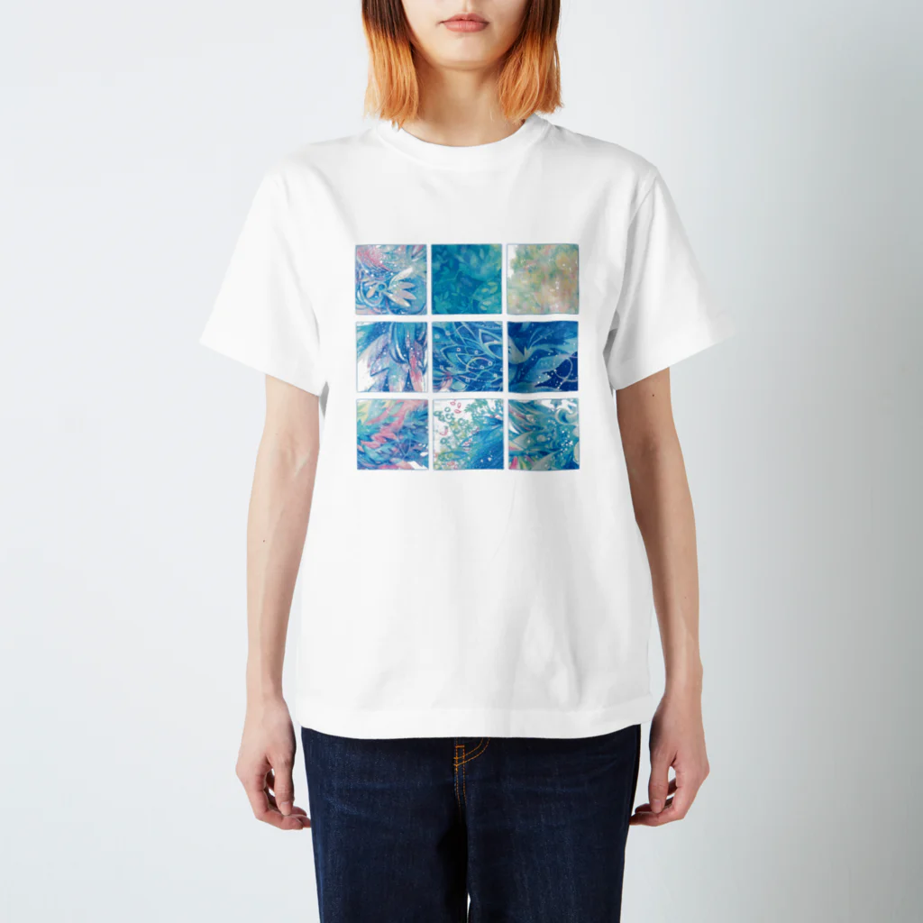 のもりの涼しそうな色 スタンダードTシャツ