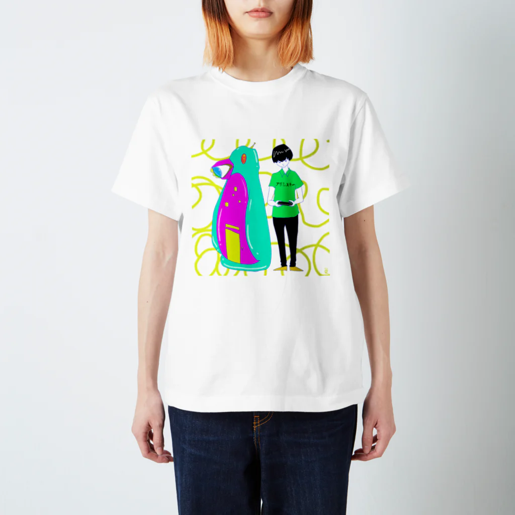 なで肩うさぎの美香堂のUFOoooo スタンダードTシャツ