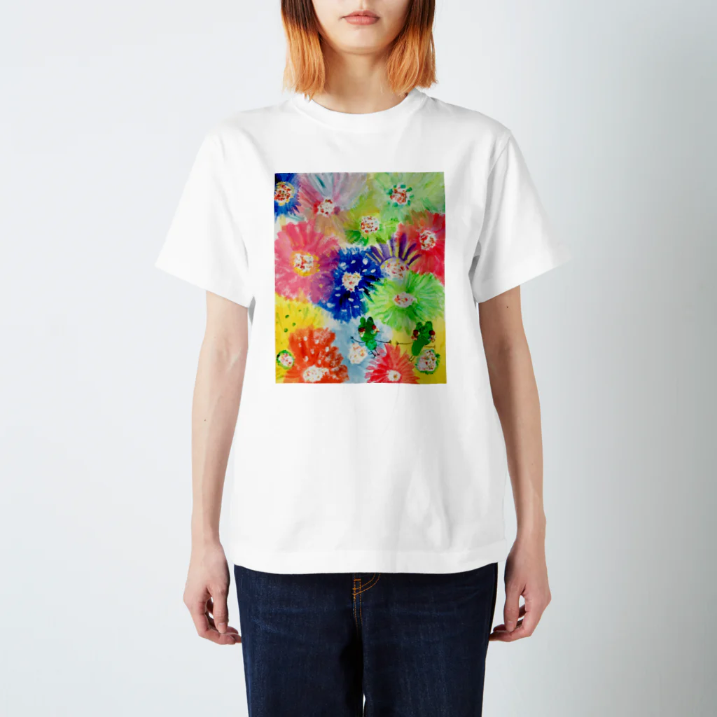 カエルモチーフオリジナルグッズのオリジナルカエルグッズ スタンダードTシャツ