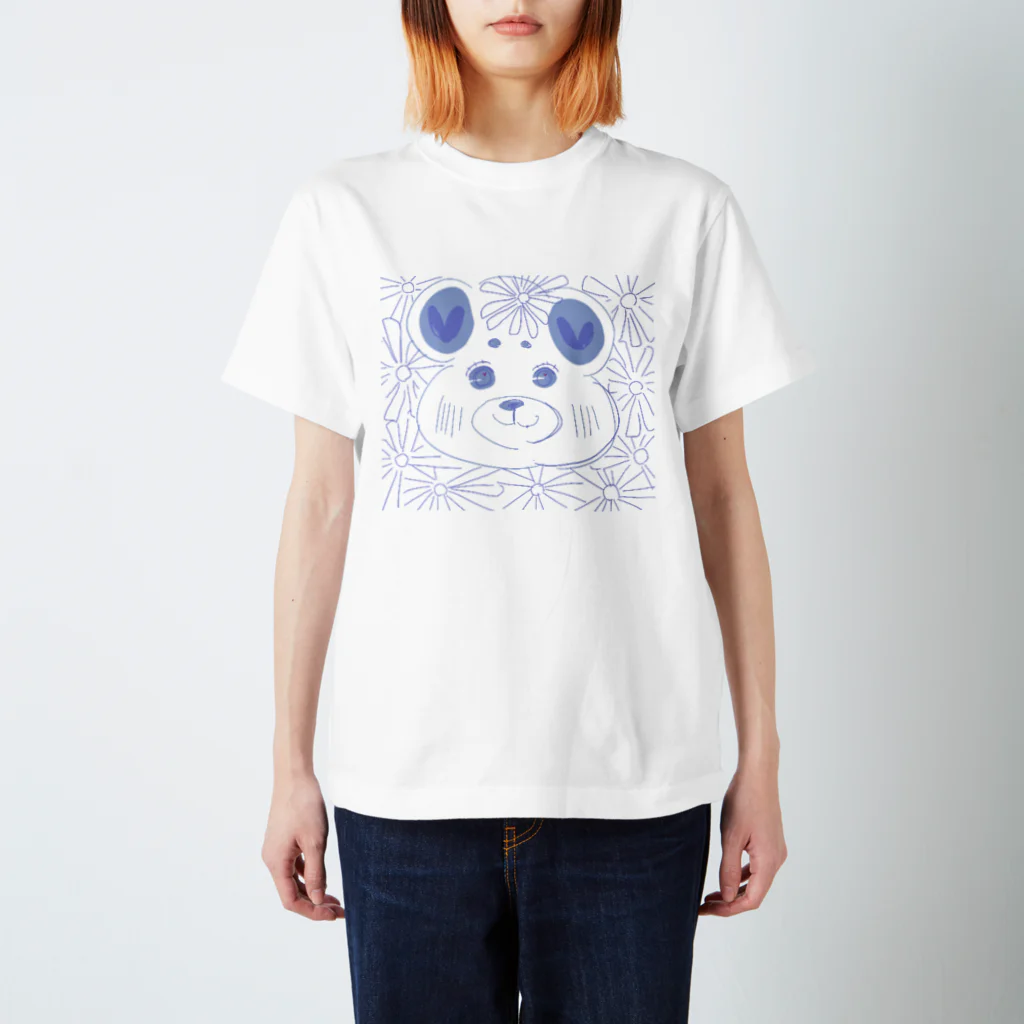 くまさんしょっぷ🐻のはなくま スタンダードTシャツ