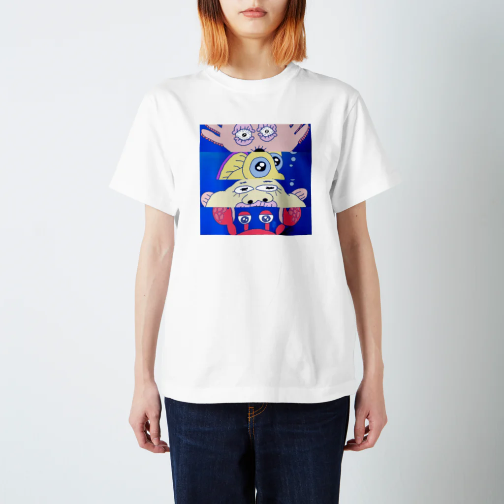 ぎょんすの寺子屋の深海オールスター Regular Fit T-Shirt