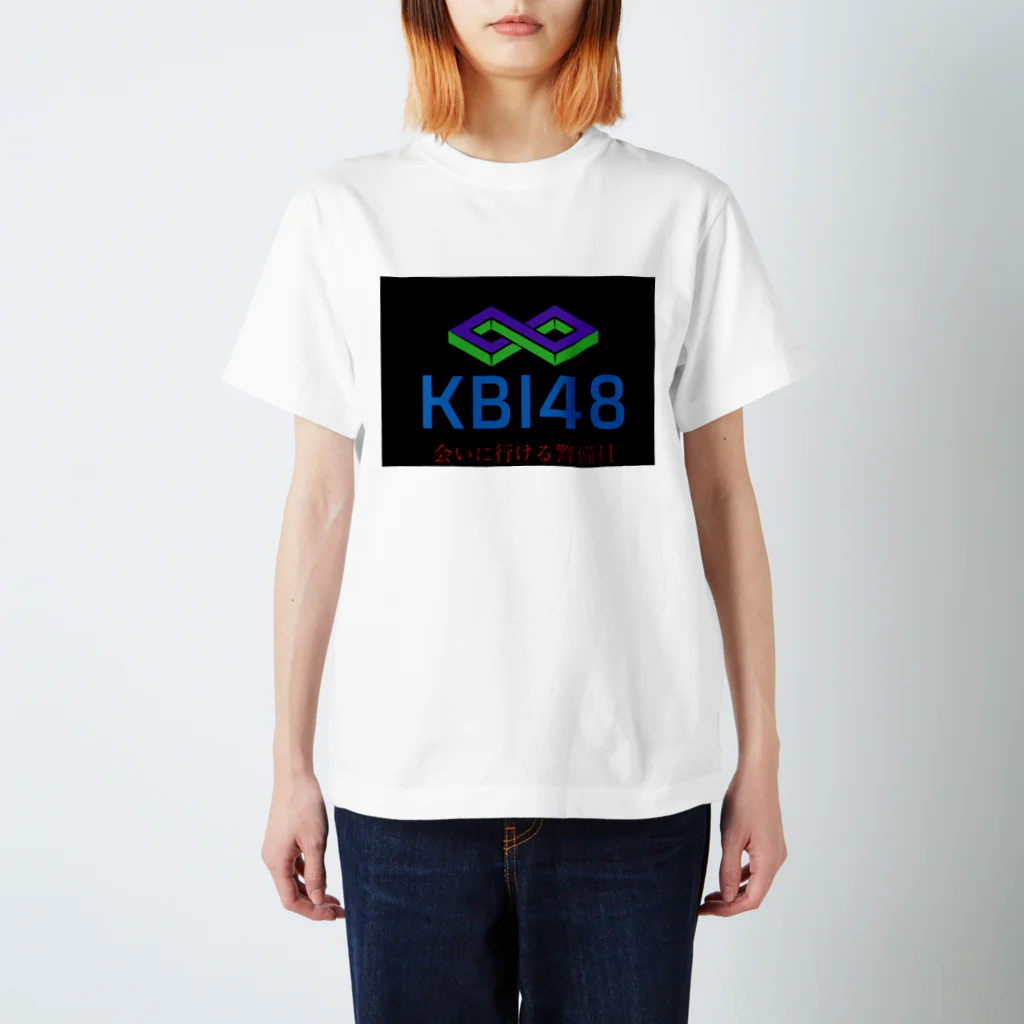 KBI SHOPのKBI48ブラックタグバージョン スタンダードTシャツ