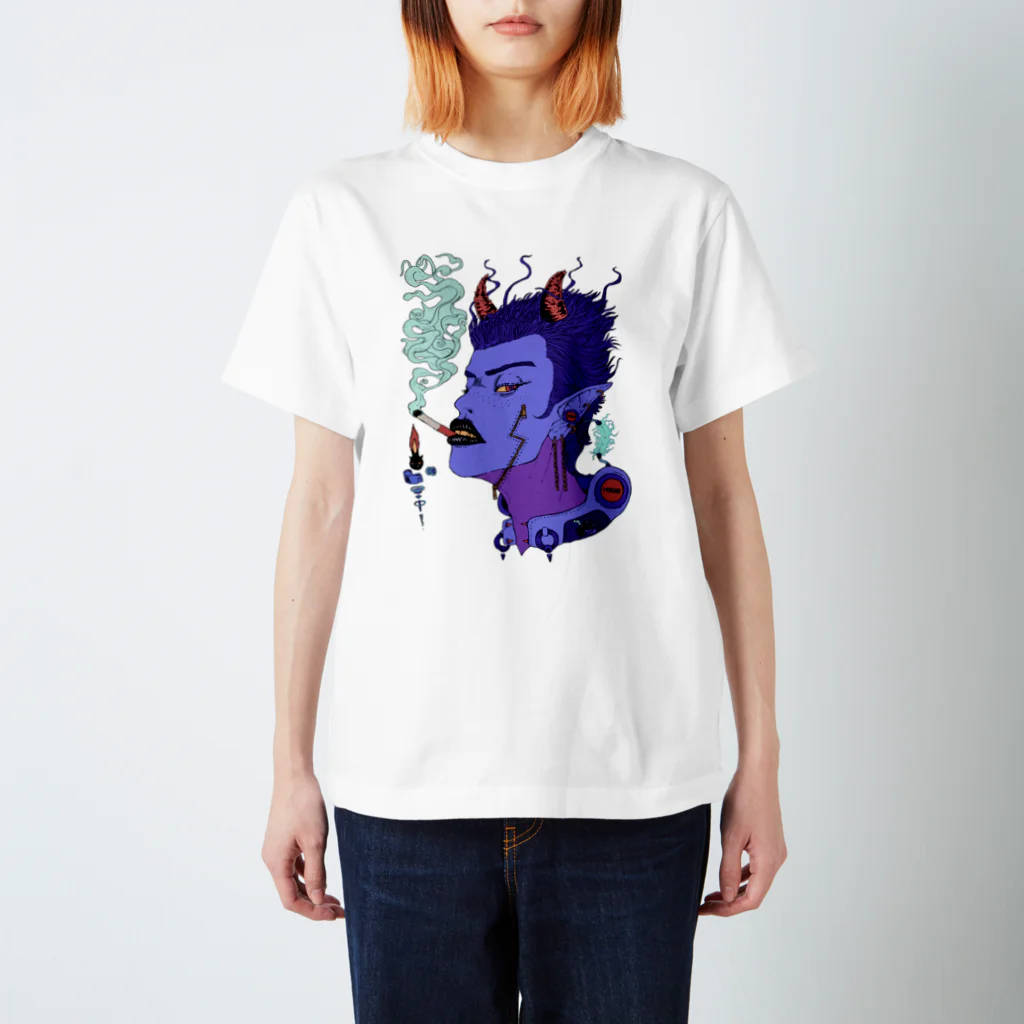 HElll - ヘル - の地獄で一服ヲ フルカラーver. Regular Fit T-Shirt