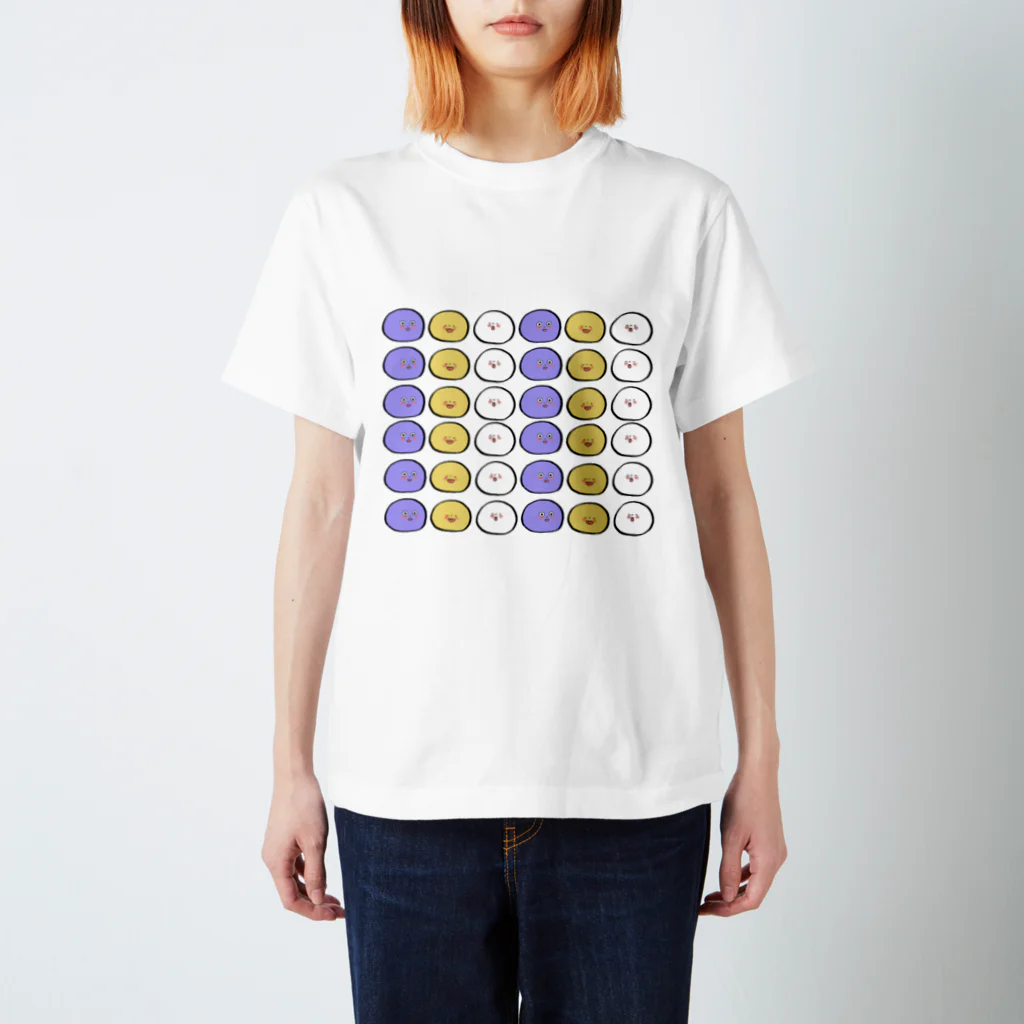 ぽんぬのおまんじゅういっぱい Regular Fit T-Shirt