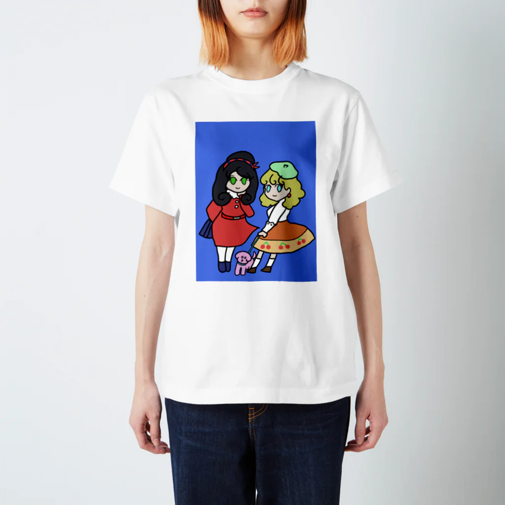 ほまちゃんのおんなのこふたり Regular Fit T-Shirt