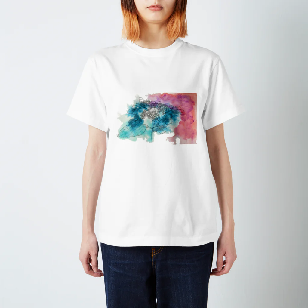 ツィトローネの紫陽花 スタンダードTシャツ