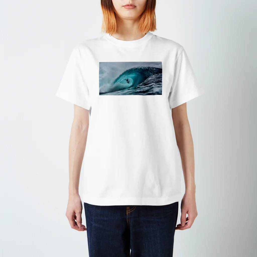 hidepx☻のサーフ　surf   このあと。。。 スタンダードTシャツ