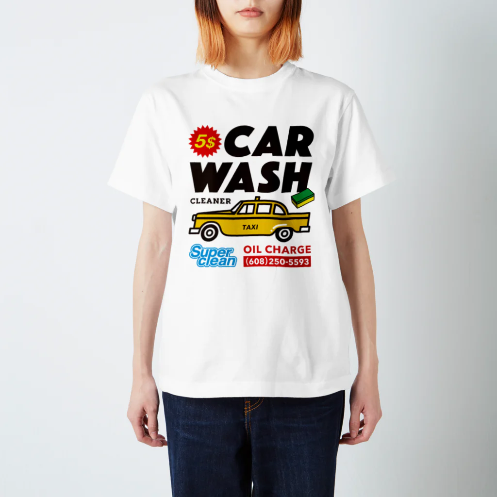 BUSCEMISのCAR WASH スタンダードTシャツ