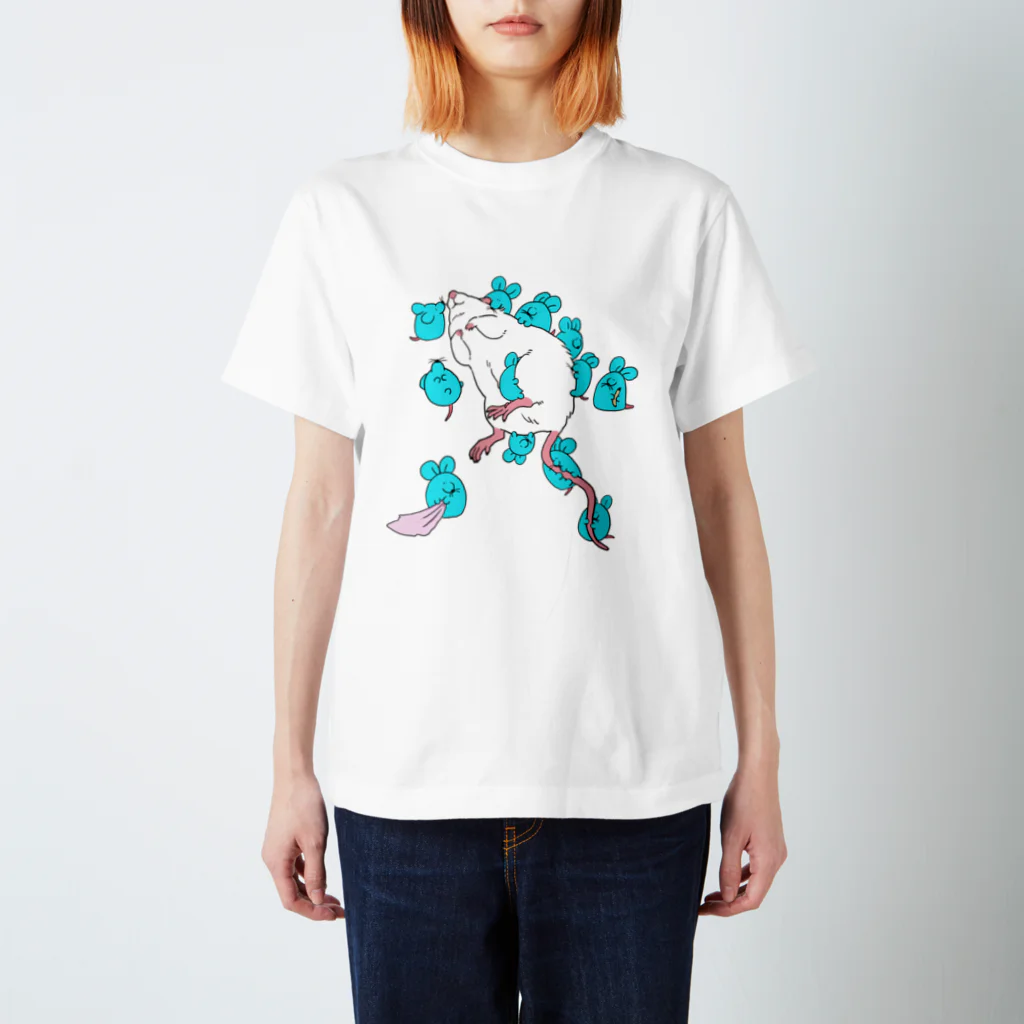 squeak squeakのねずみ と まうす。 Regular Fit T-Shirt