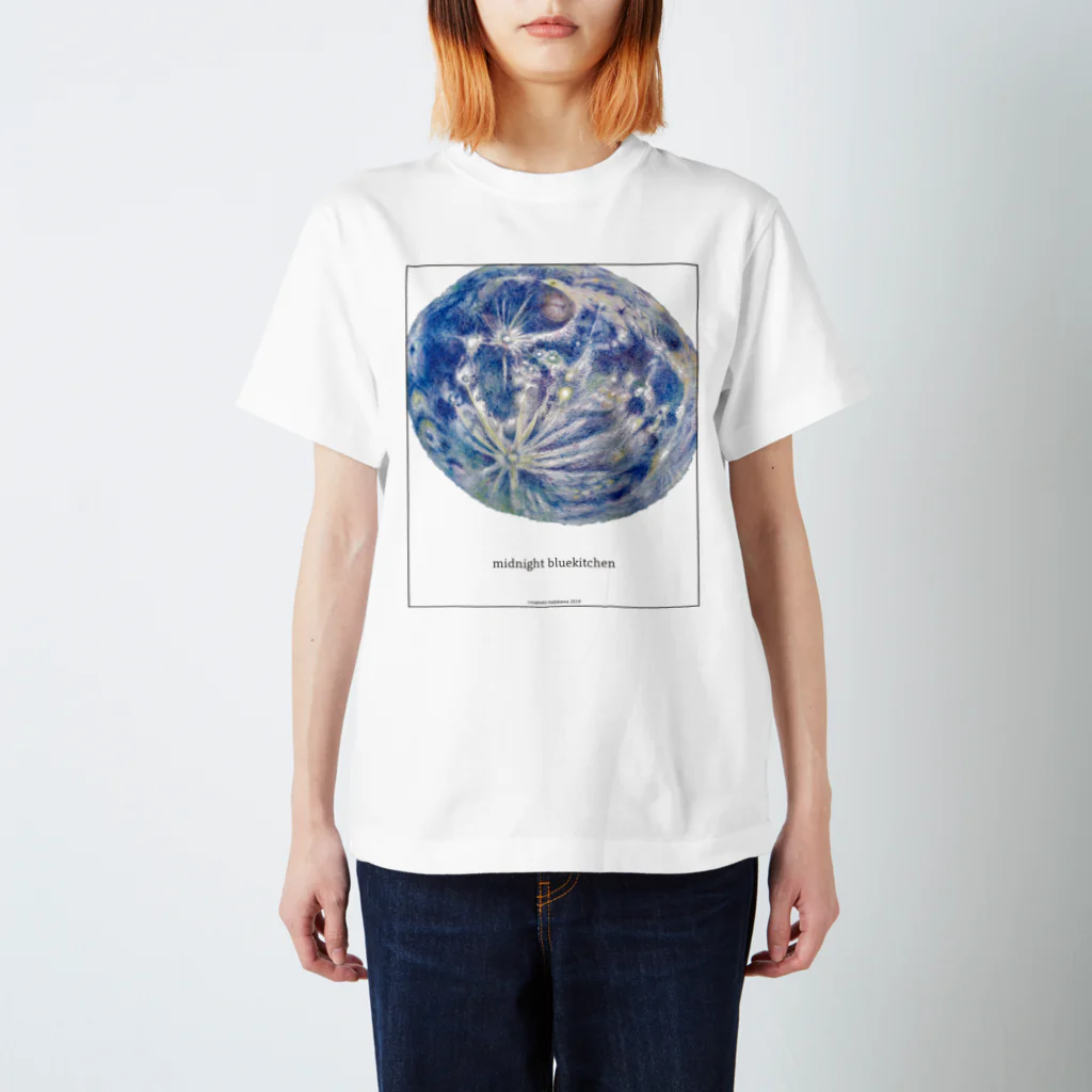 午前3時のお店屋さんのmoon スタンダードTシャツ