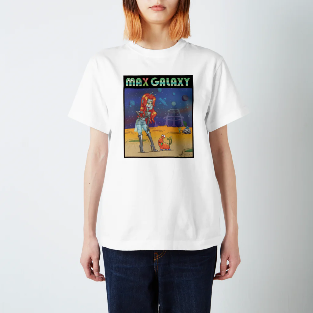nidan-illustrationのMAX GALAXY Regular Fit T-Shirt