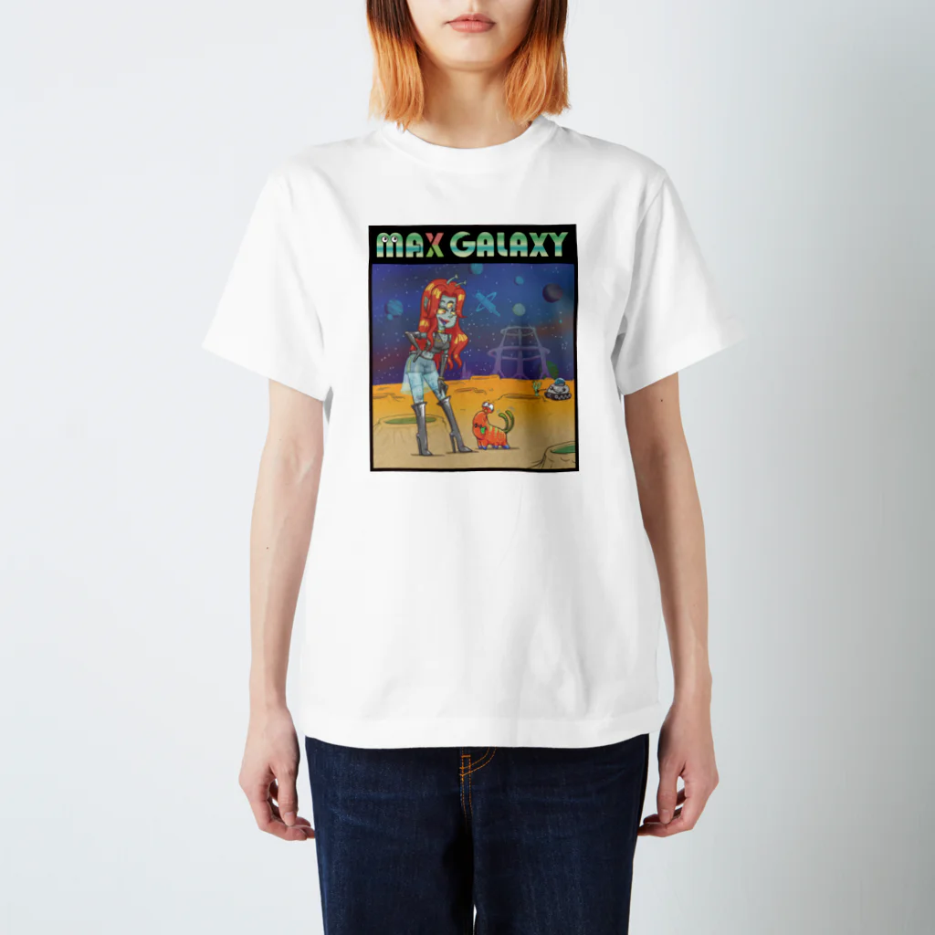 nidan-illustrationのMAX GALAXY スタンダードTシャツ