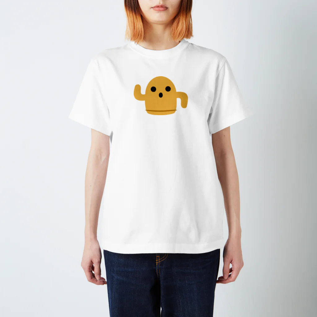 kamotanのハニワとサボテン スタンダードTシャツ