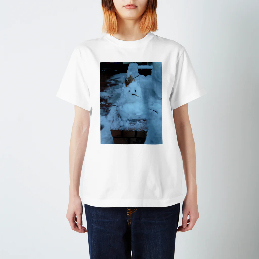 藤井友哉の雪だるま Regular Fit T-Shirt