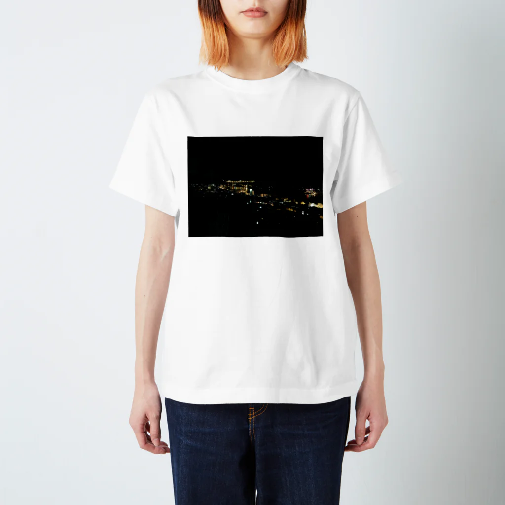 藤井友哉の尾道〜夜景〜 Regular Fit T-Shirt