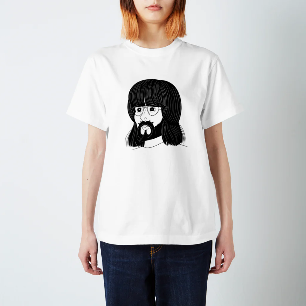 ＃なかむらしんたろうを拡張する展示のUshiki Msanori スタンダードTシャツ