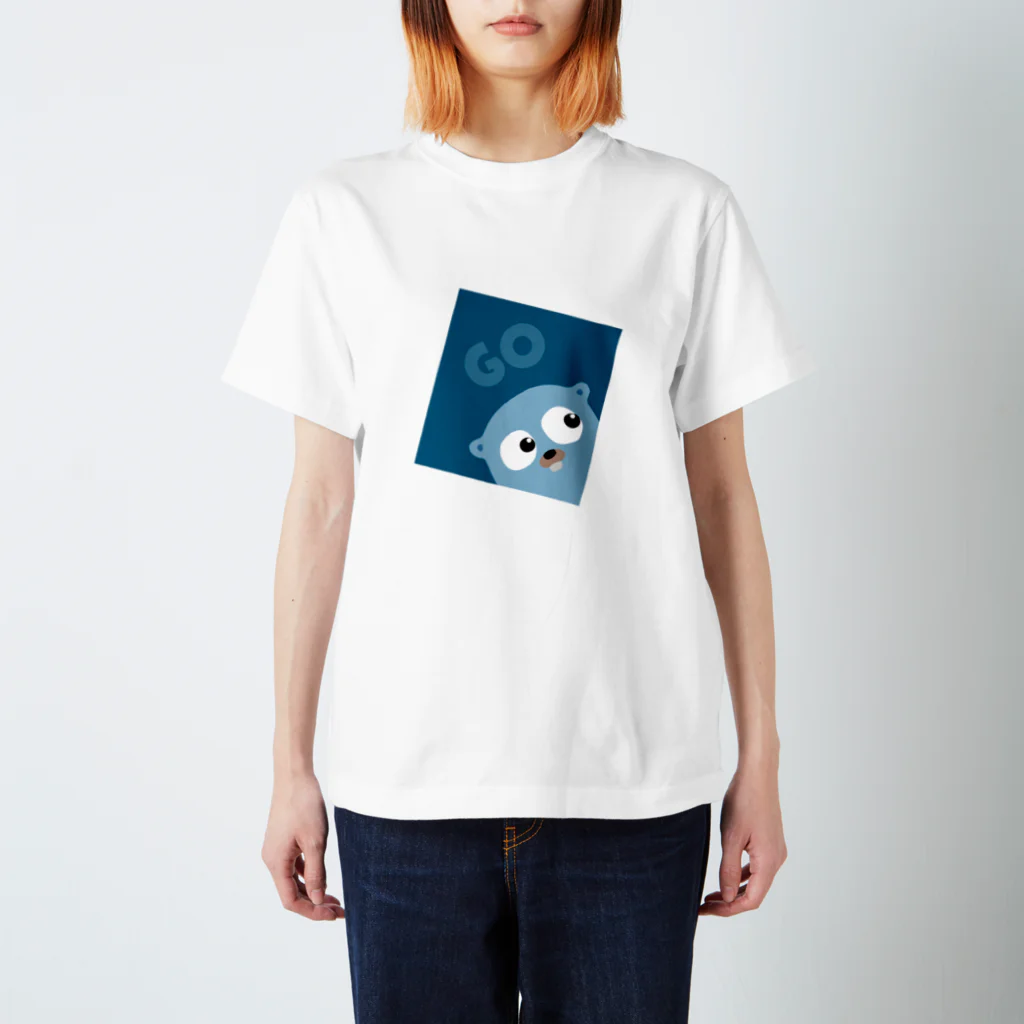 moriのゴーGopherくん スタンダードTシャツ