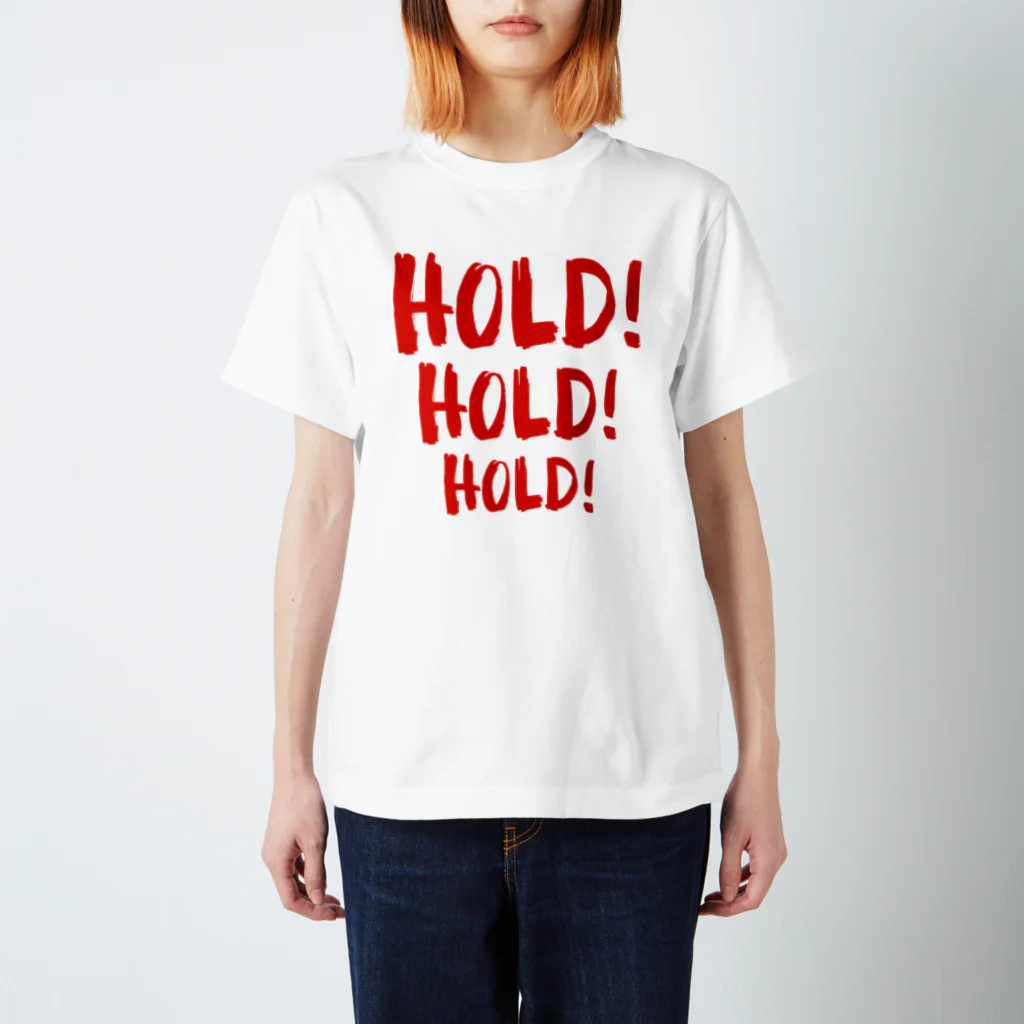 【仮想通貨】ADKグッズ専門店 のHOLD HOLD HOLD スタンダードTシャツ