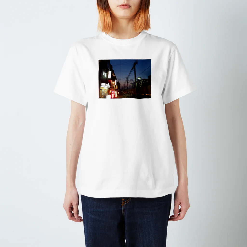 犬の森のJR尼崎沿線 Regular Fit T-Shirt
