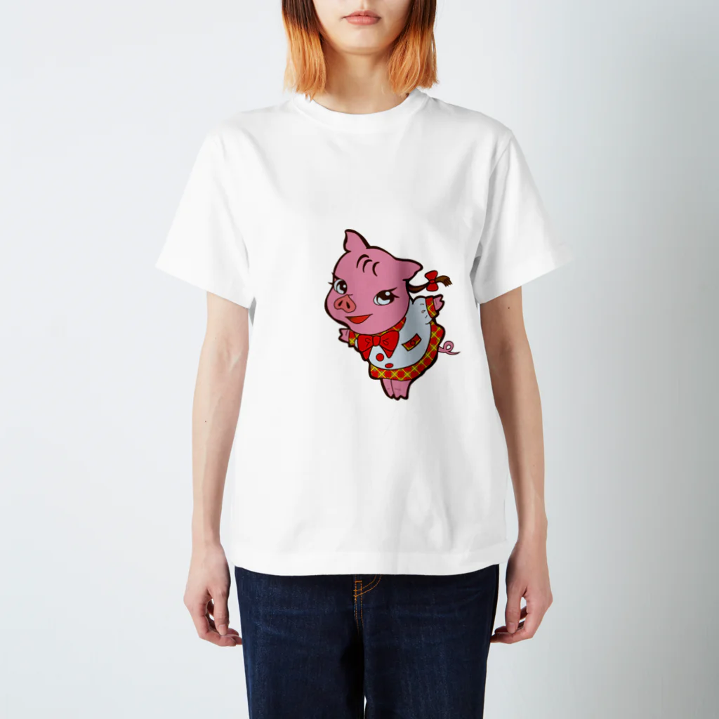 YUMOのぽちゃ子さん Regular Fit T-Shirt