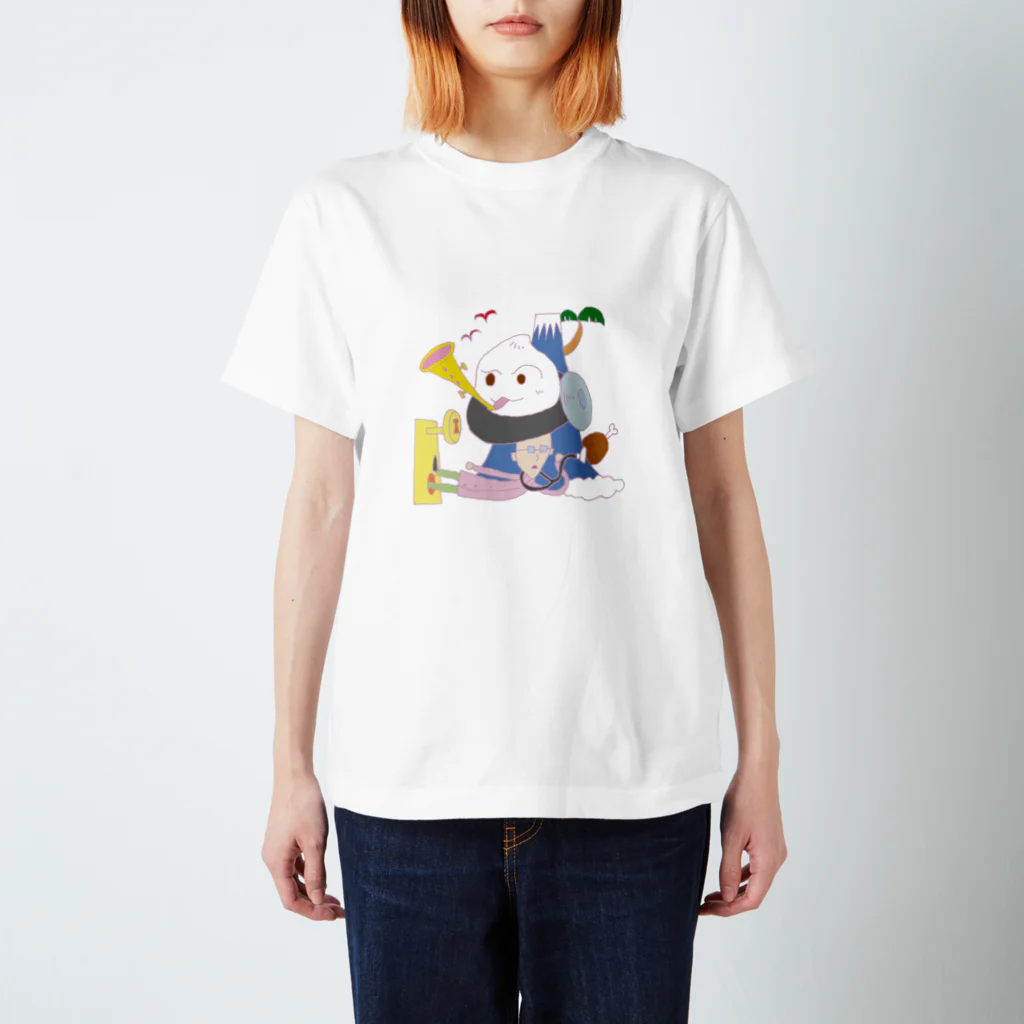 Bombayの肉まんくんパプアパプーパ スタンダードTシャツ