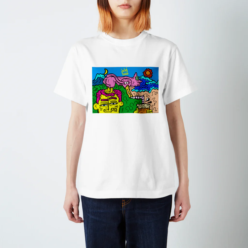 khdrawingのうみ！ スタンダードTシャツ