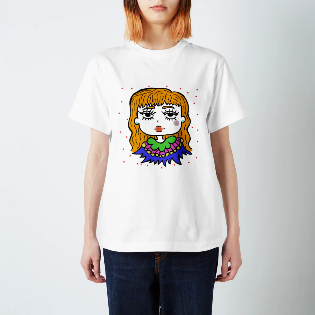 jelly___fish_のツキちゃん スタンダードTシャツ