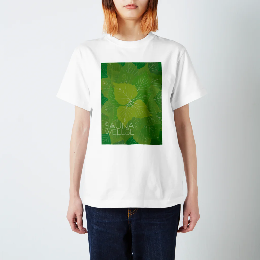 WellbeDesignLabのsauna vihta スタンダードTシャツ