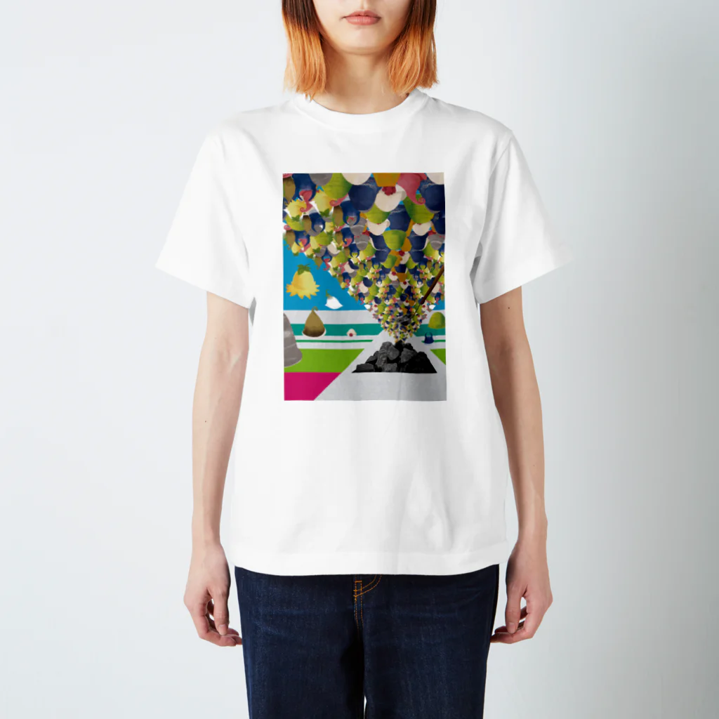 WellbeDesignLabのhat hat hat t スタンダードTシャツ