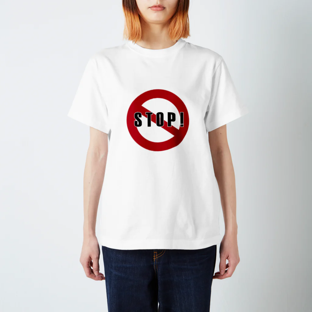 anorexiaのSTOP！ スタンダードTシャツ