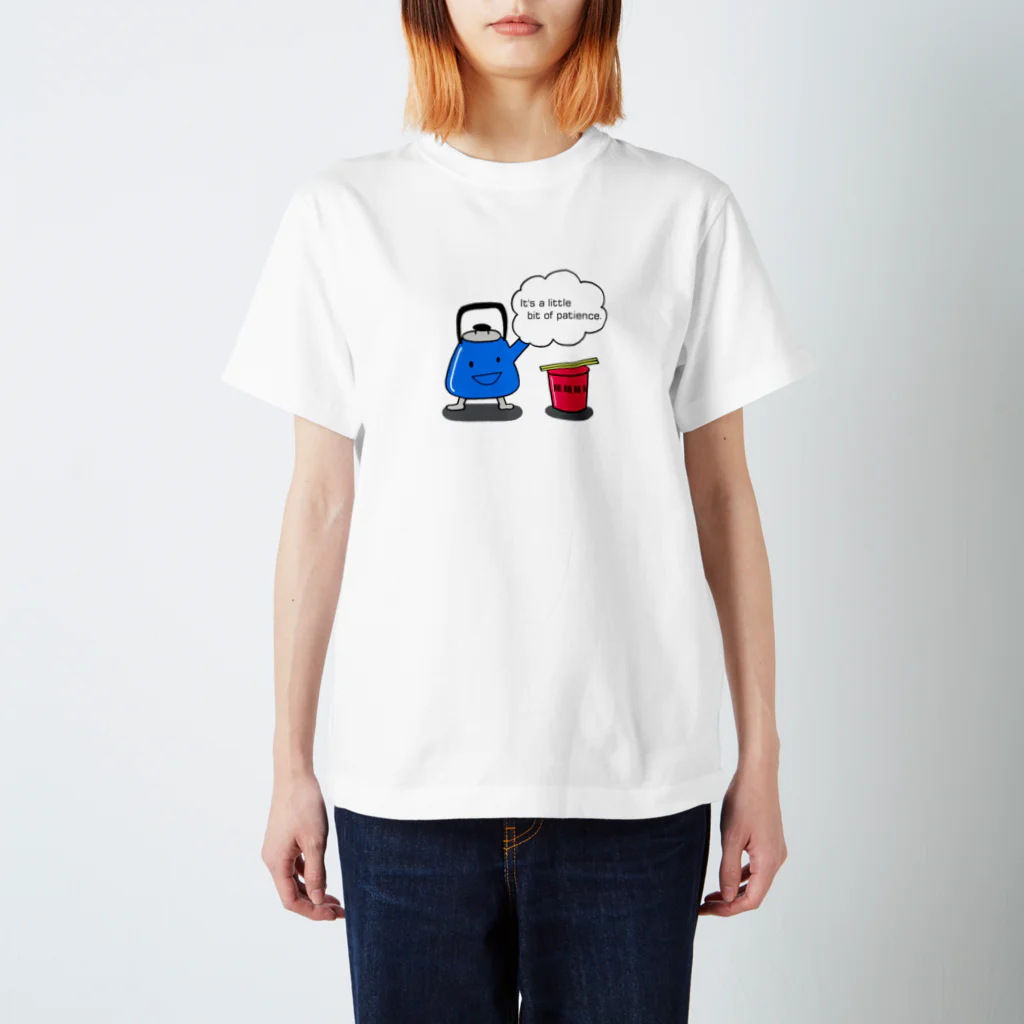 ＢＬＵＥ　ＤＵＣＫの3分の我慢！ スタンダードTシャツ