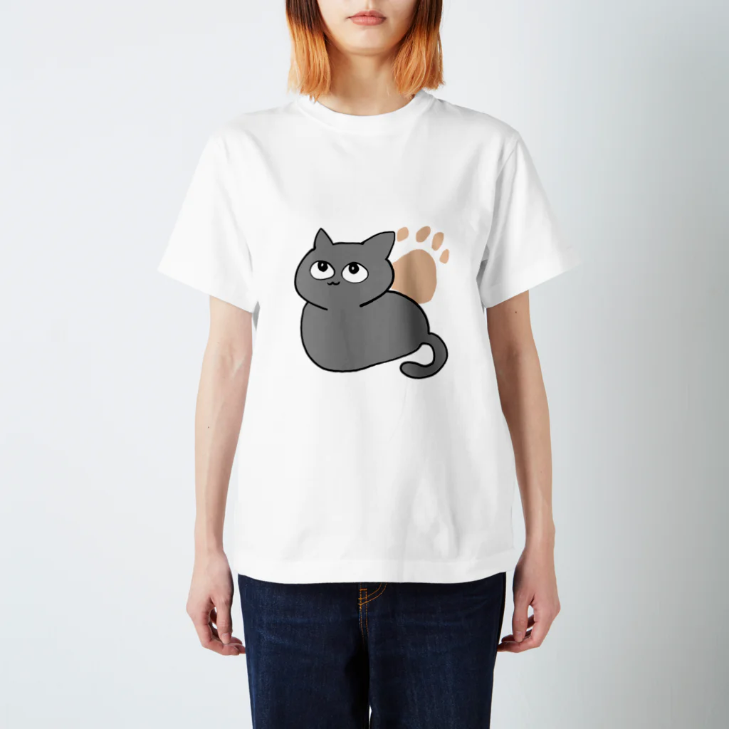 もりながまこのニヒルなねこちゃん スタンダードTシャツ