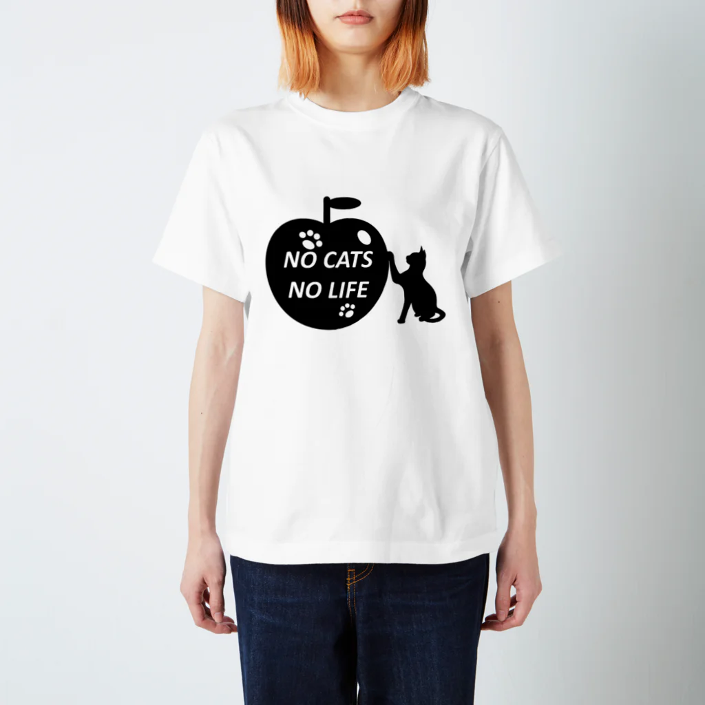 乃舞のNO CATS NO LIFE スタンダードTシャツ