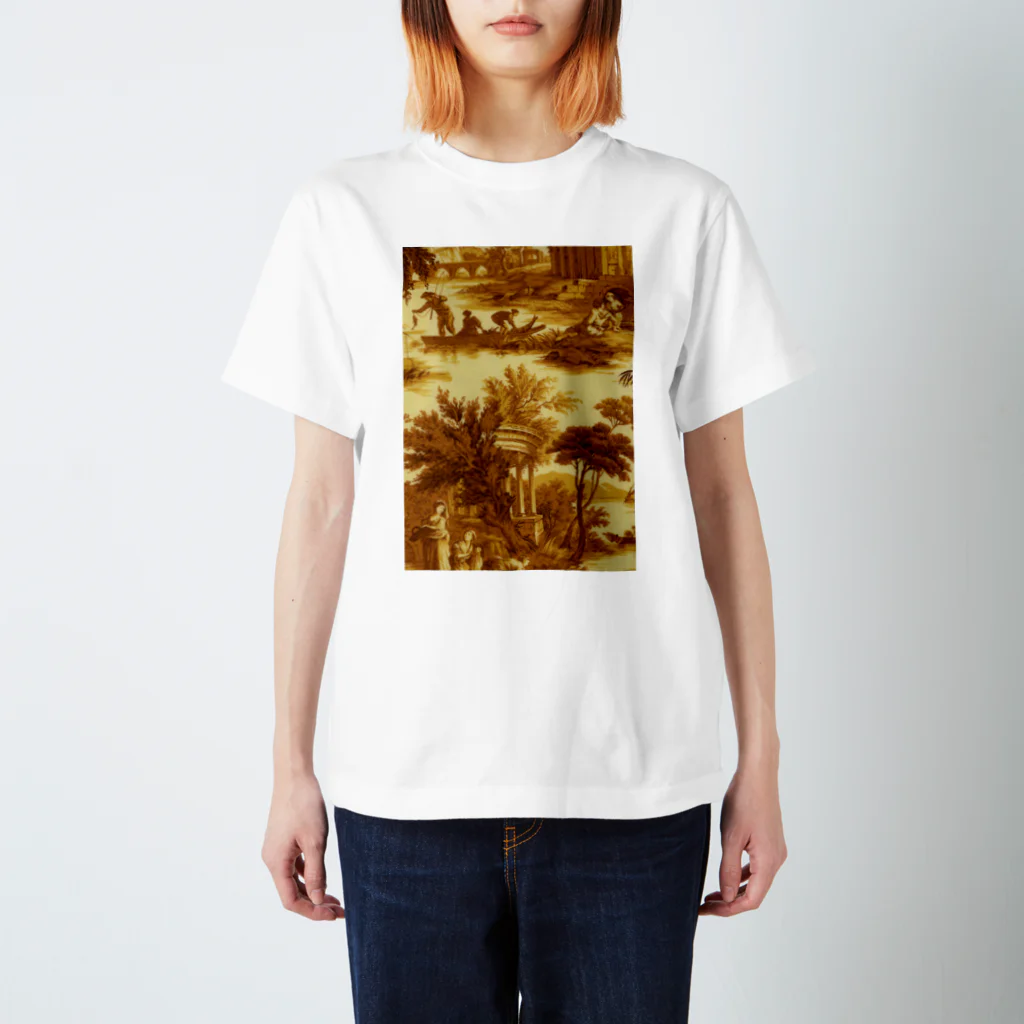 J. Jeffery Print Galleryのトワルドジュイ Toile de Jouy スタンダードTシャツ