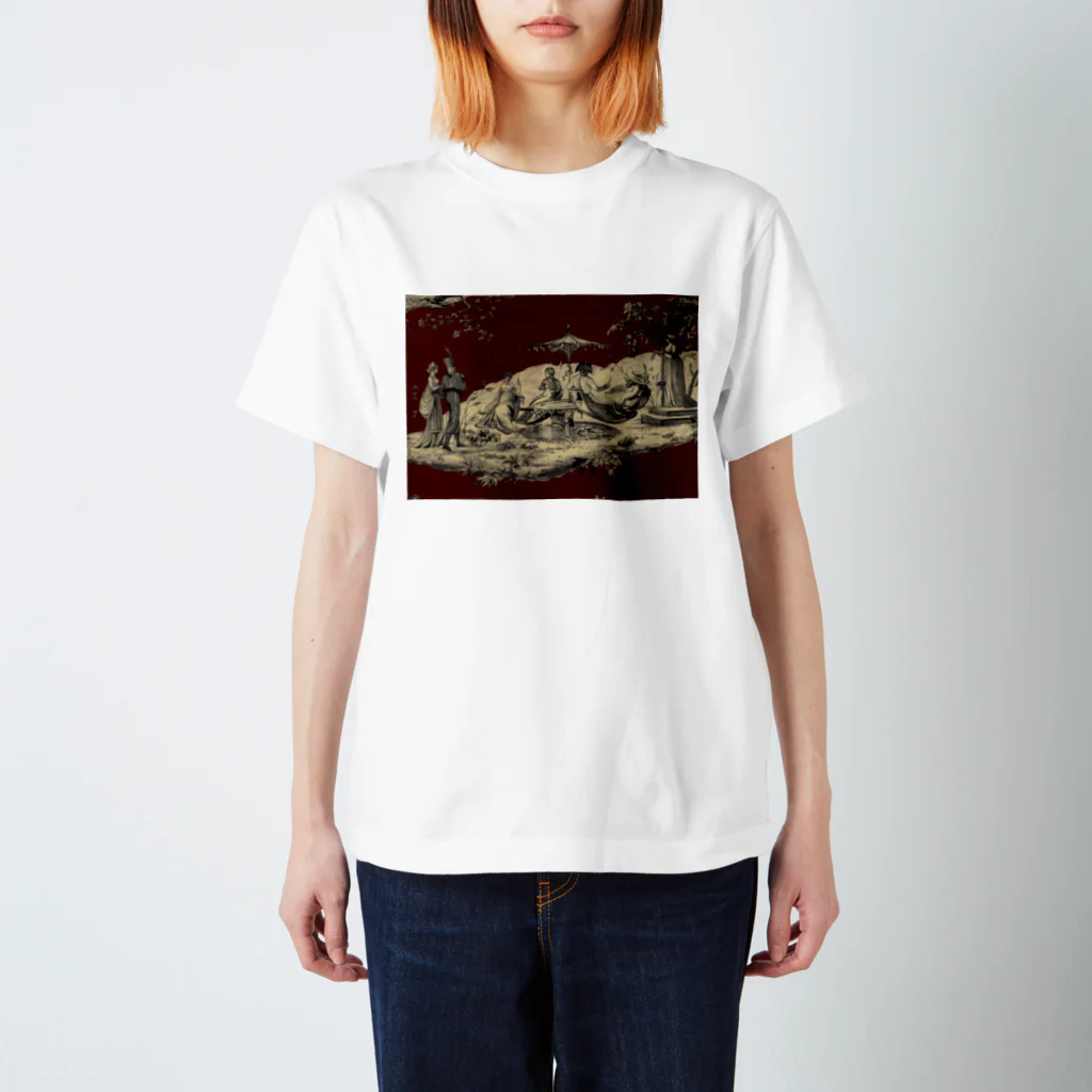 J. Jeffery Print Galleryのトワルドジュイ Toile de Jouy スタンダードTシャツ