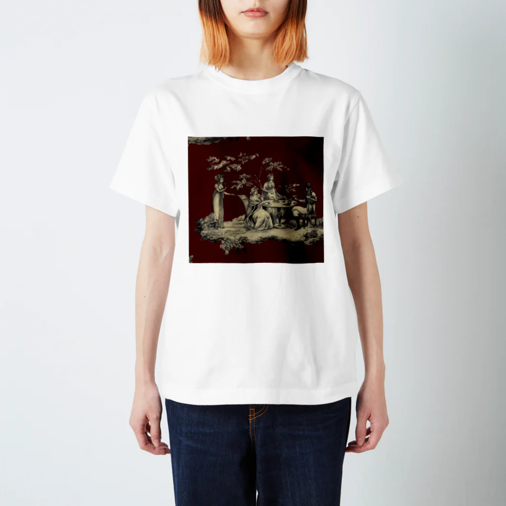 J. Jeffery Print Galleryのトワルドジュイ Toile de Jouy スタンダードTシャツ