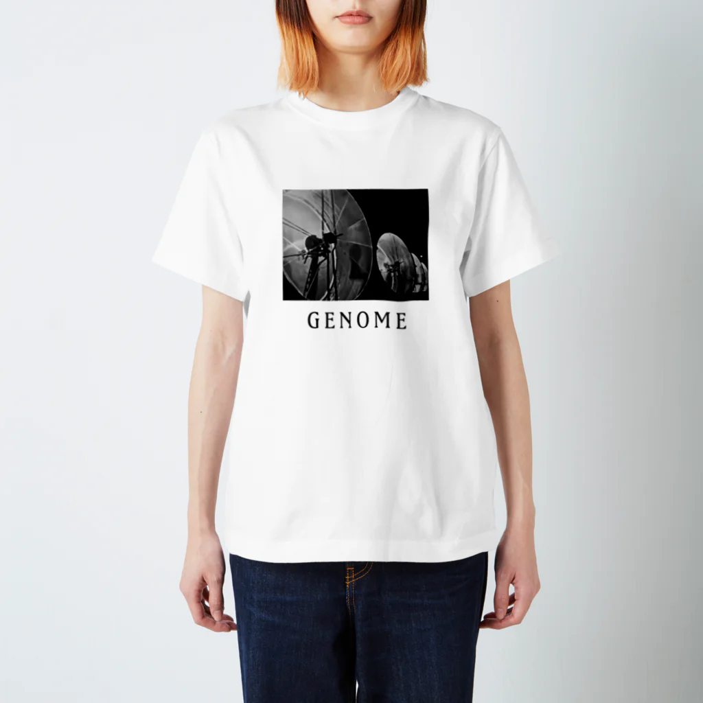 shen_ruixiのpanorama / genome スタンダードTシャツ