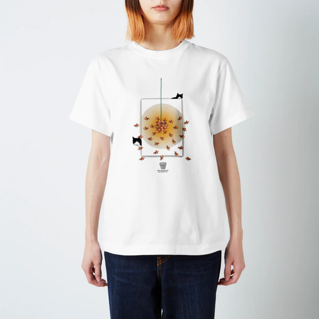 ami hayashiのHANABI Regular Fit T-Shirt