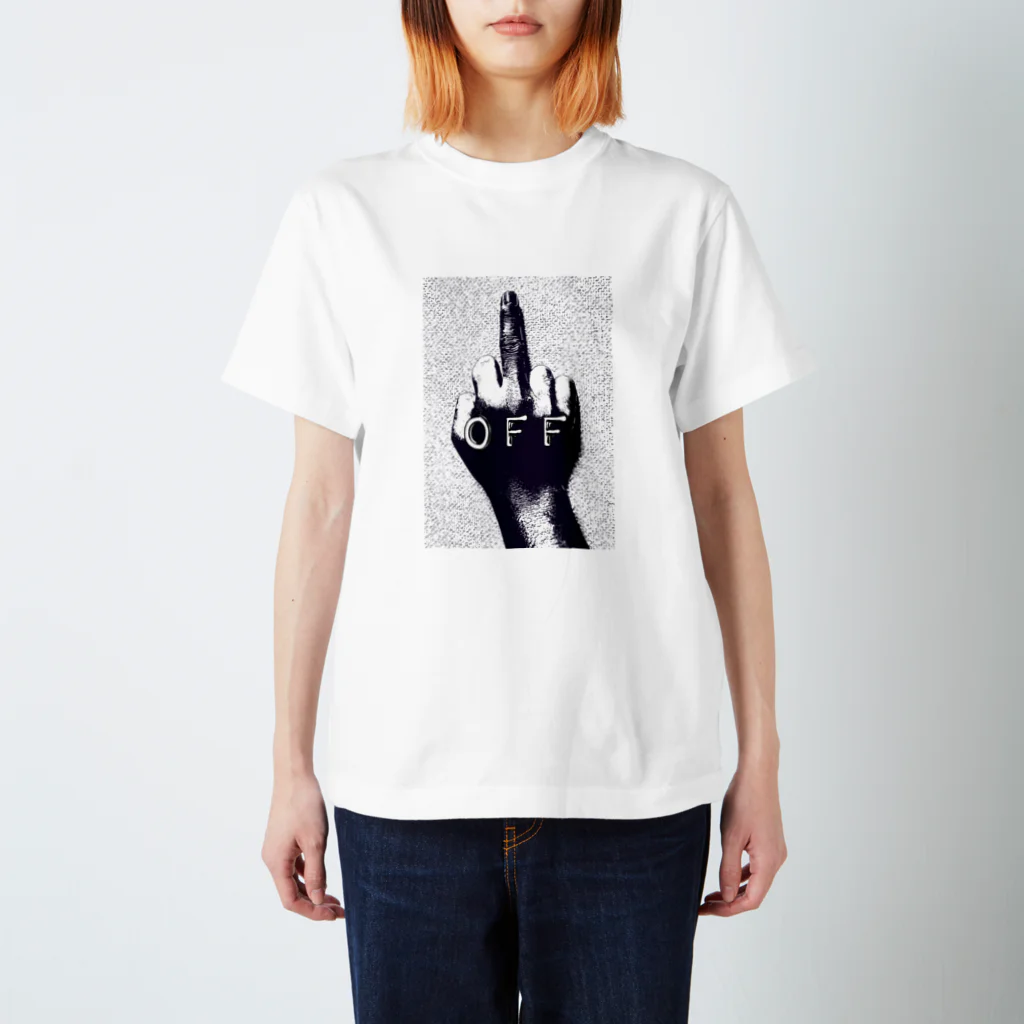 üT(ユート)のfuck off T-shirt Regular Fit T-Shirt