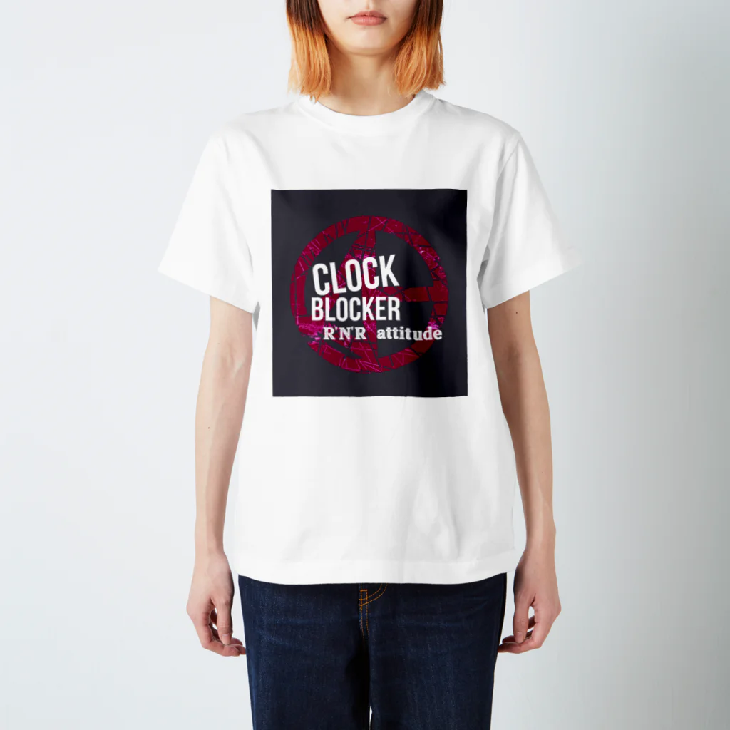 clockblocker goodsのカラーロゴアイテム スタンダードTシャツ