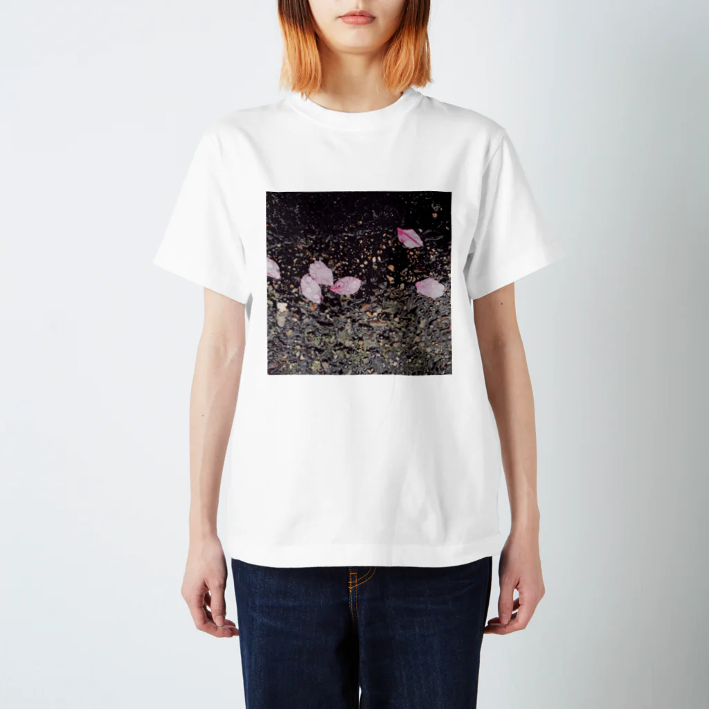 まるの桜の花びら スタンダードTシャツ