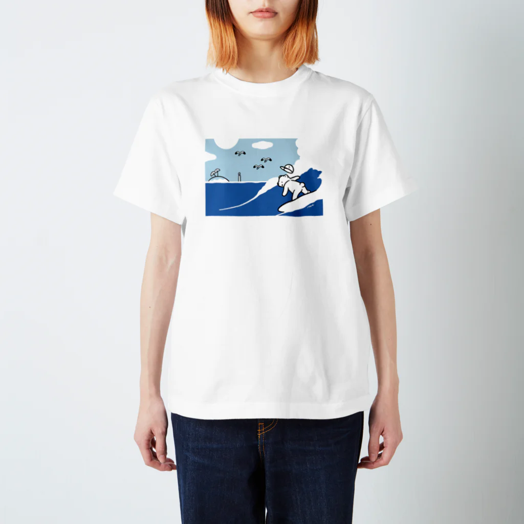 つまようじのYAKATAのNAMINORI bear Regular Fit T-Shirt