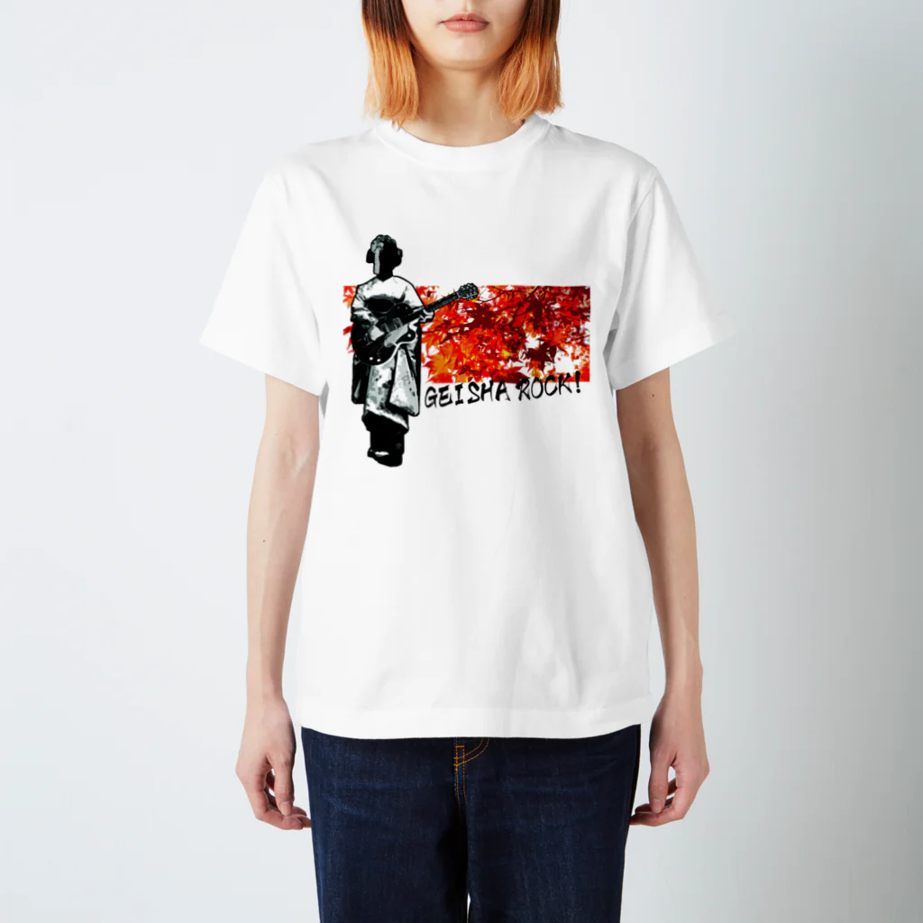 masakiのGEISHA-ROCK Regular Fit T-Shirt