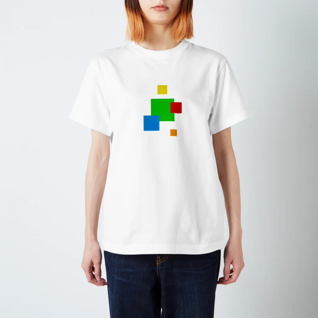 novuSのカラースクエア スタンダードTシャツ