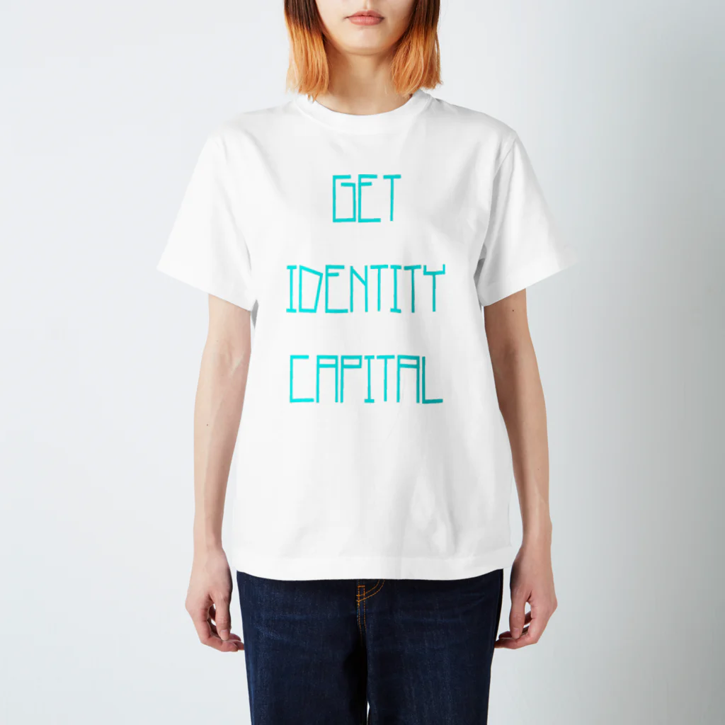 seiyafujitaのget identity capital スタンダードTシャツ