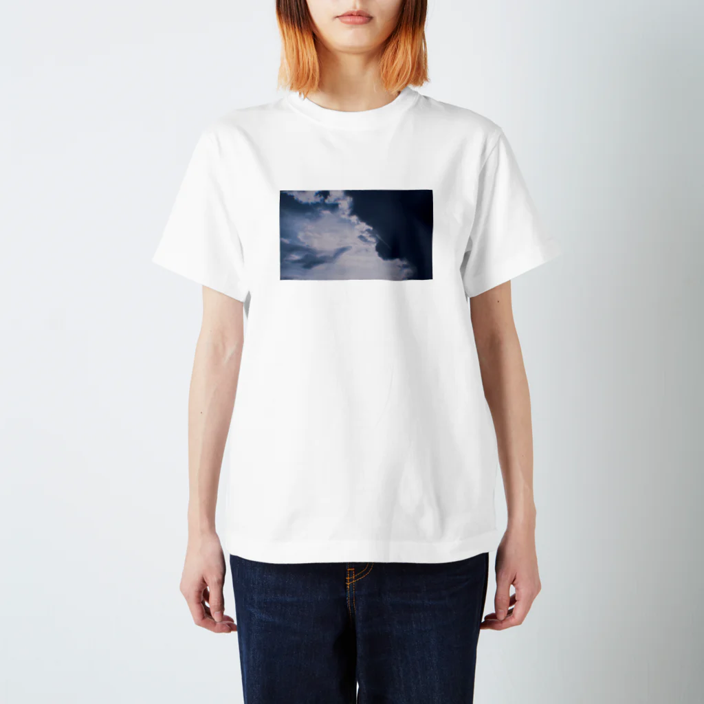 けむたいたろうの青に影 Regular Fit T-Shirt