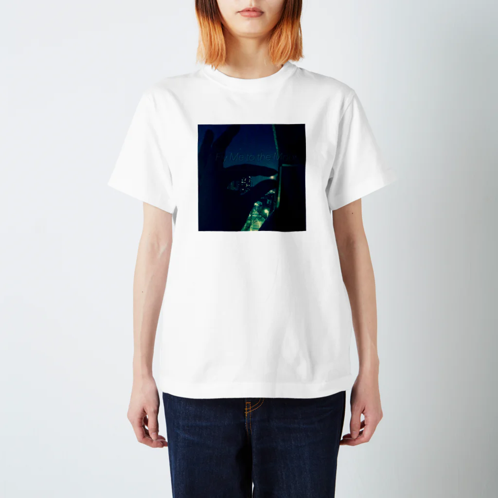 かのうありさのFLY ME TO THE MOON Regular Fit T-Shirt