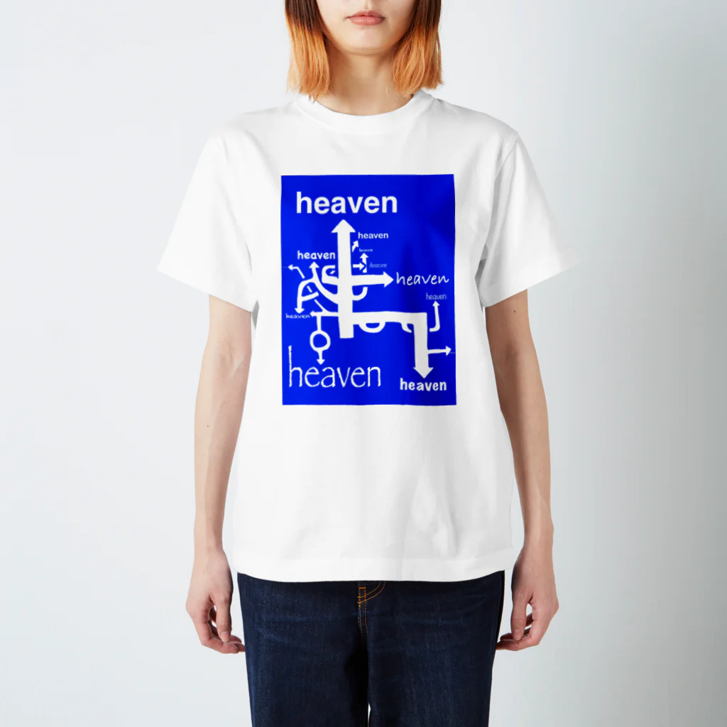 workout,chillout.のwo,co. go heaven goods スタンダードTシャツ